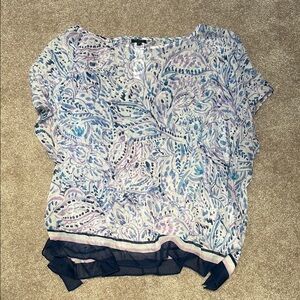 NWT Talbots Flowy Blouse
